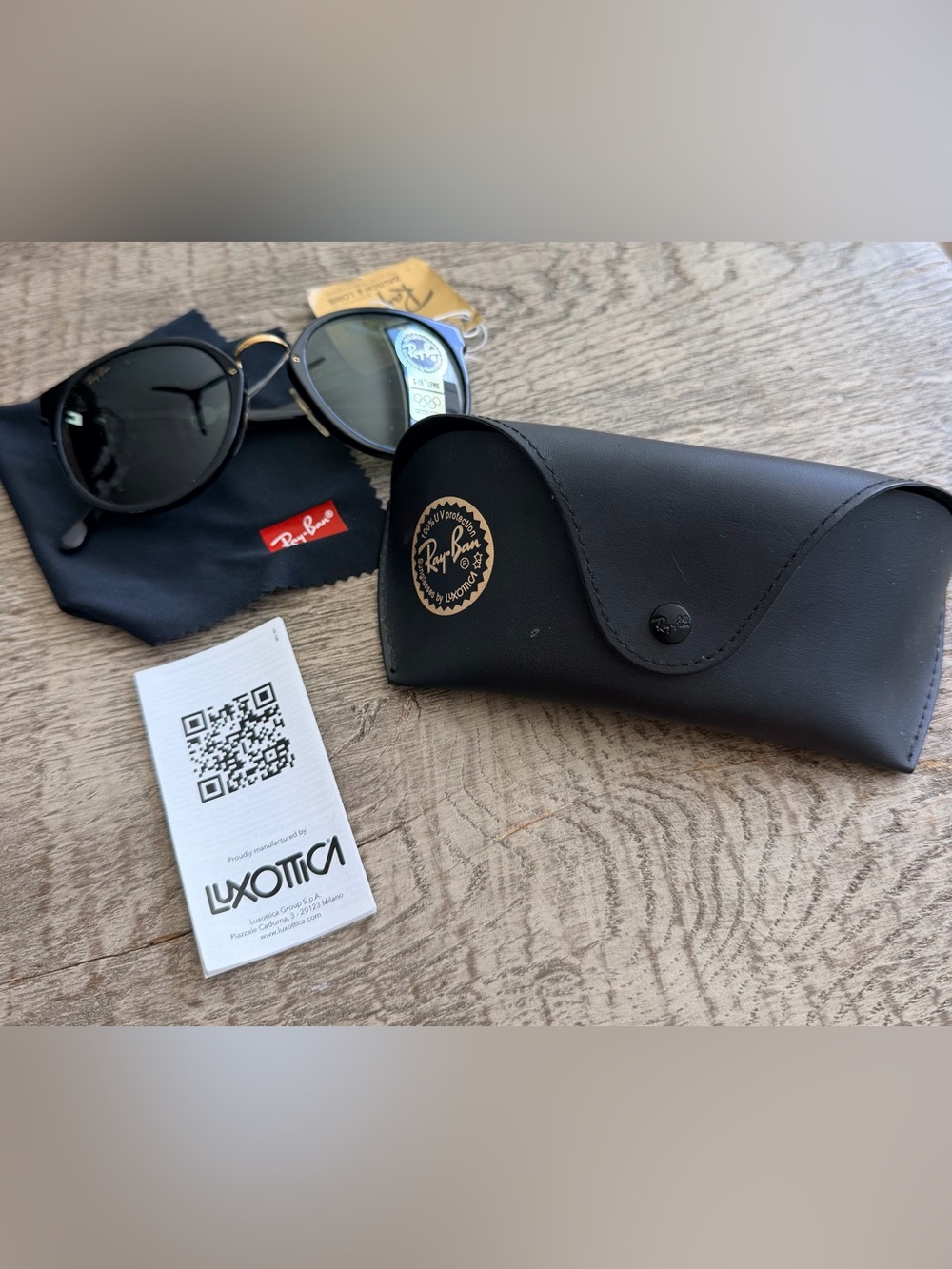 New old stock Vintage B&L Ray Ban W1102 Gatsby 1993 Olympics G15 Sunglasses